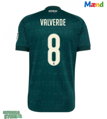 Real Madrid Federico Valverde #8 Replika Udebanetrøje 2026-27 Kortærmet